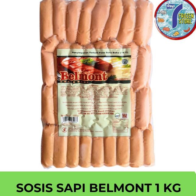 

Sosis Sapi Belmont Breakfast Kemasan 1 Kg