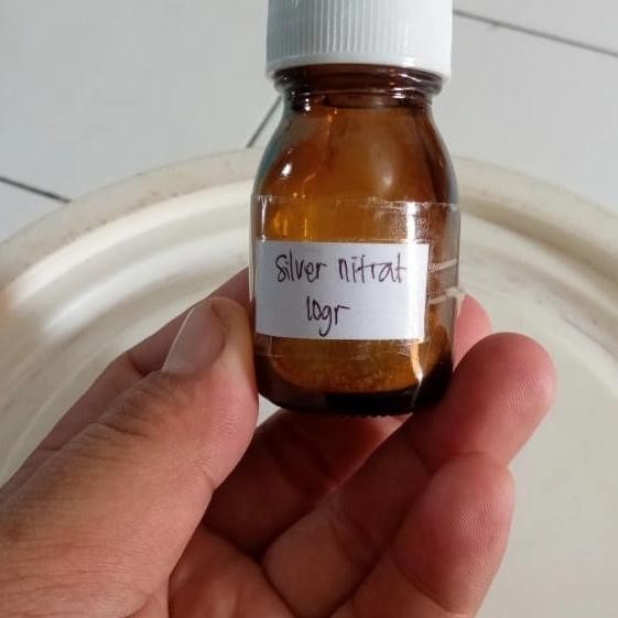 Silver Nitrate 10 Gram// Agno3 // Perak Nitrat Original Dan Terpercaya