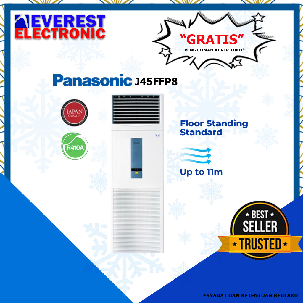 AC PANASONIC FLOOR STANDING CS-J45FFP8 J 45 FFP8 5PK