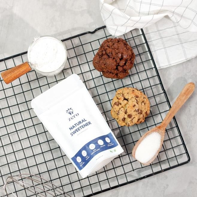 

Zero- Natural Sweetener Monk Fruit 0 Cales/Gula Keto/Stevia