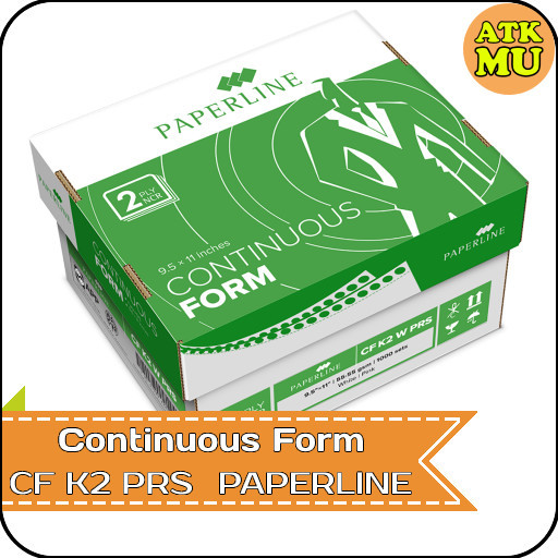 

Kertas Continuous Form 9,5" x 11"/2 2 PLY NCR K2 PRS Paperline