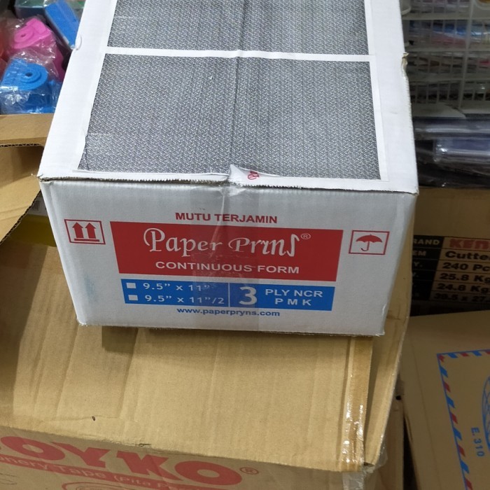 

continuous form 3 ply full paper print (slip gaji)