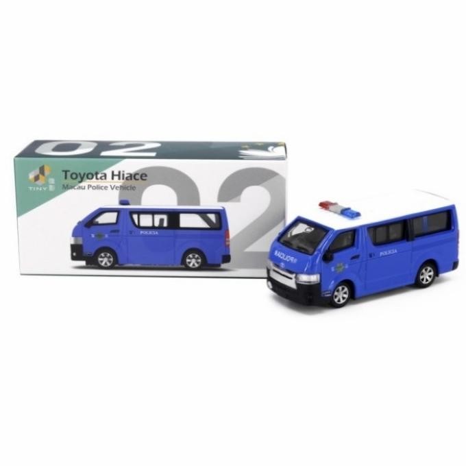 Tiny Diecast Toyota Hiace Macau Police