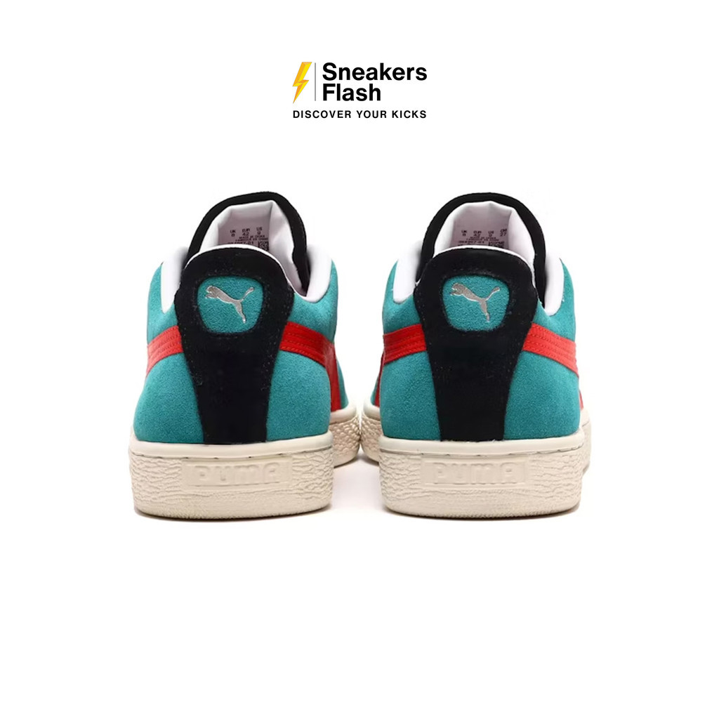 PUMA Suede Vtg Kamen Rider Atmos Green Lagoon Sepatu Sneakers Pria - 39496701 - Size 42.5