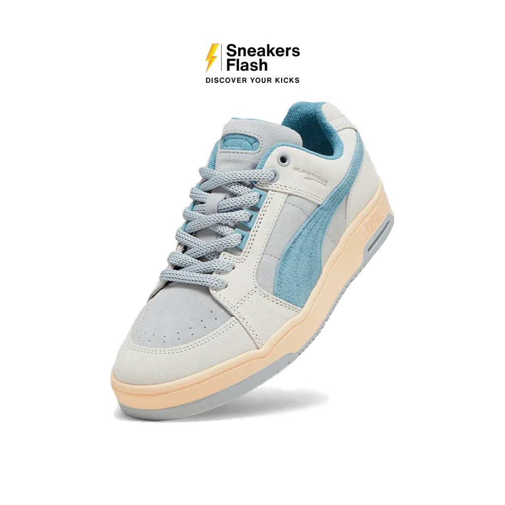 PUMA Slipstream Lo Texture Sedate Grey Sepatu Sneakers Pria - 39313102 - Size 47