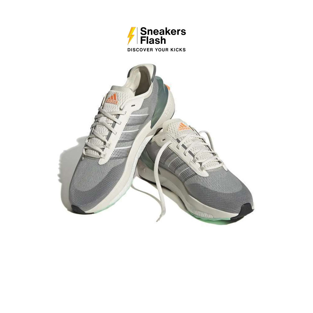 ADIDAS Avryn Chalk White Orange Sepatu Sneakers Pria - HP5973 - Size 45.3