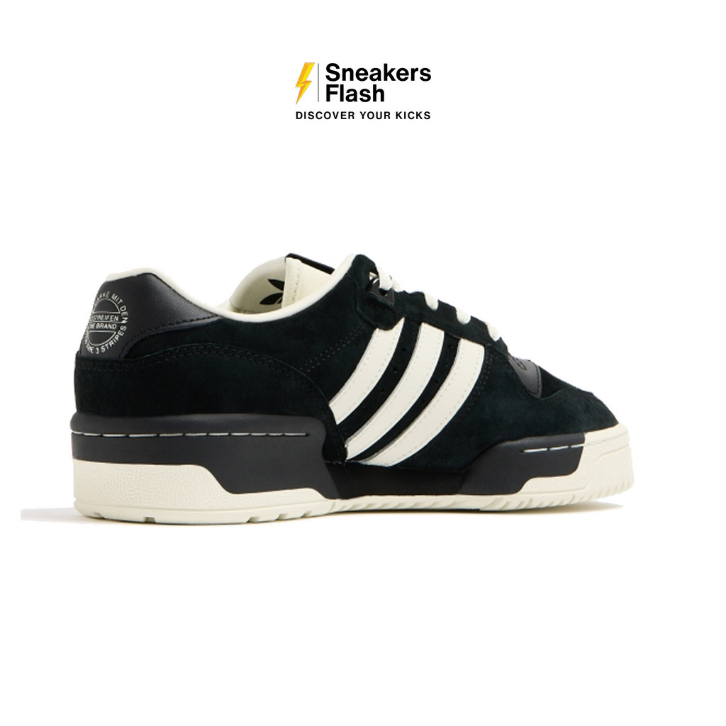 ADIDAS Rivalry Low Black Ivory Sepatu Sneakers Wanita - IF6256 - Size 37.3