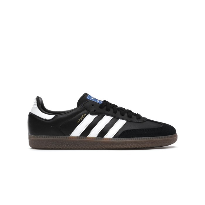 ADIDAS Samba Og Black White Gum Sepatu Pria - B75807 - Size 44