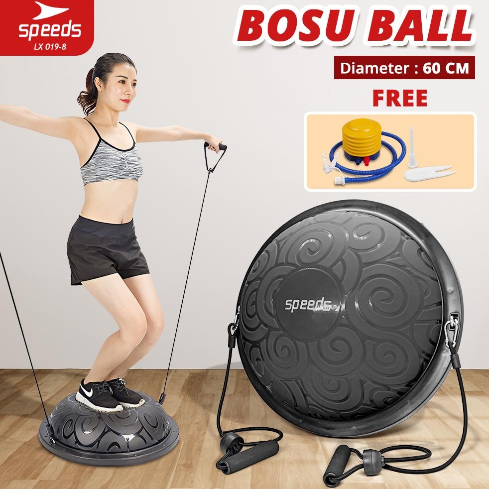 Selen Speeds Balance Step / Bosu Ball Pembakar Lemak Olahraga Speeds Import 019-8