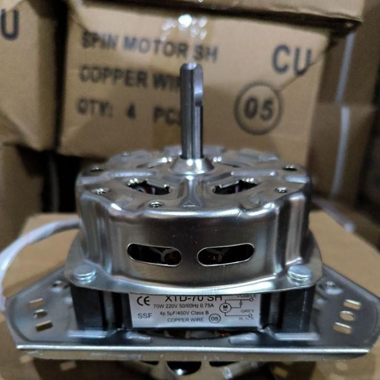 Stav Dinamo Spengering Gulungan Tembaga 70 Watt As Dinamo 10 Mm Capasitor 5Uf