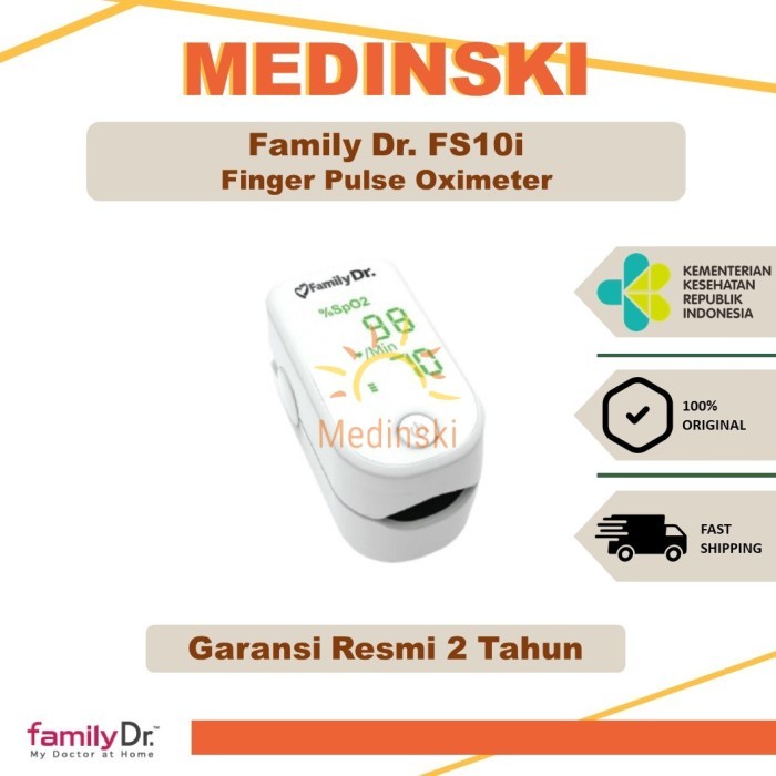 Oximeter Family Dr Pulse Oxymeter Oksimetri Saturasi Oksigen Familydr