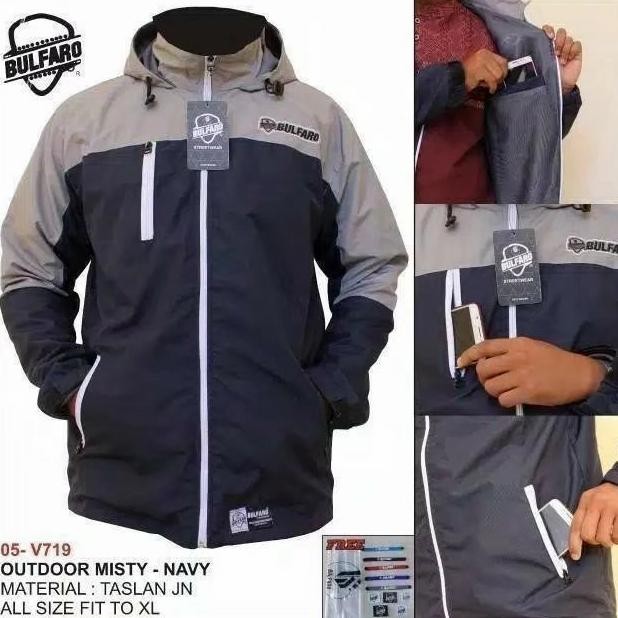 JAKET TASLAN OUTDOOR PRIA ANTI AIR