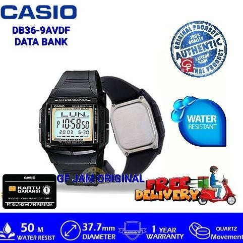 CASIO DB-36-9AVDF DB36-9A DB 36 9A JAM TANGAN ORIGINAL DATA BANK