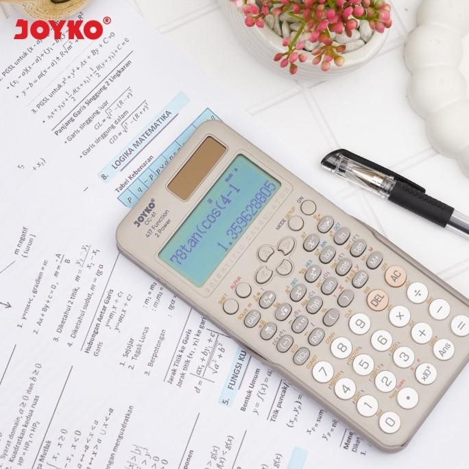 

TERSEDIA JOYKO CC-61 ~ KALKULATOR SEKOLAH / SCIENTIFIC CALCULATOR KULIAH CC61