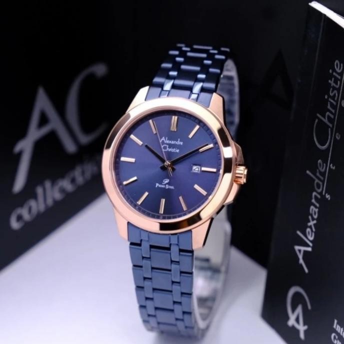 ALEXANDRE CHRISTIE AC1017 AC 1017 JAM WANITA STELL ORIGINAL