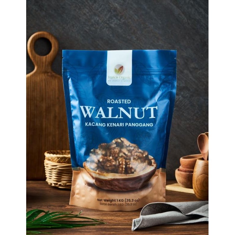 

Roasted Walnut 1Kg / Kacang Kenari Panggang 1Kg