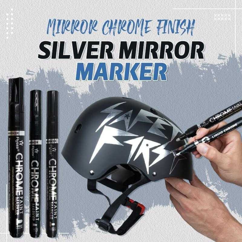 

Flysea Spidol Permanen Marker Metallic Chrome 3 mm - FS-743