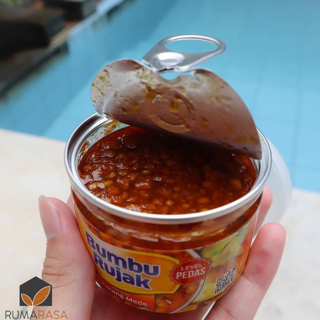 Bumbu Rujak Buah Gula Merah Terasi / Sambal Rujak Kemasan Cup 150 G