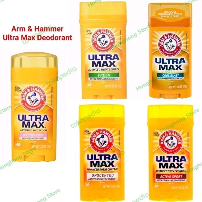 

Arm And Hammer Ultra Max Deodorant 73 Gr Original Dan Terpercaya