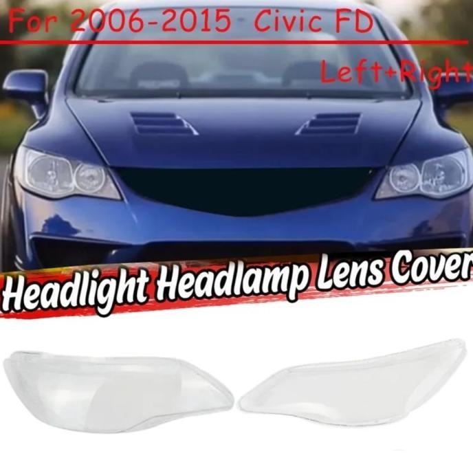 Terlaris Cover Mika Headlamp Honda Civic Fd 2006 2007 2008 2009 2010 2011 2012