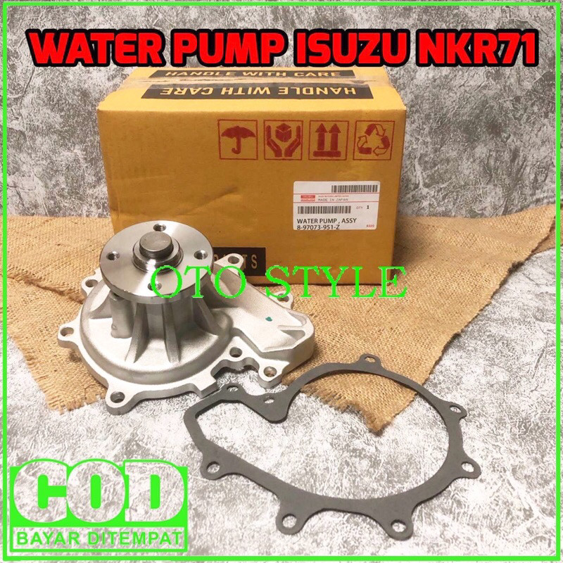 WATER PUMP ISUZU NKR71 - POMPA AIR ISUZU NKR71 - WATER PUMP NKR71