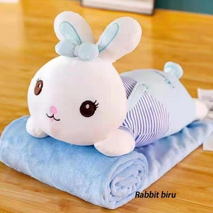 Selimut boneka balmut travel bantal selimut boneka