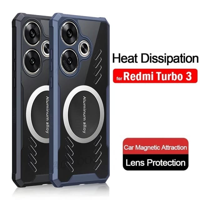 Case POCO F5 F6 Air Vent Cooling Fan Premium Cover