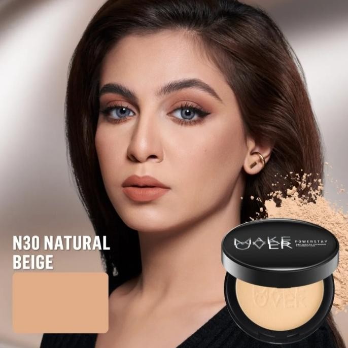 MAKE OVER POWERSTAY MATTE POWDER FOUNDATION MAKEOVER BEDAK PADAT