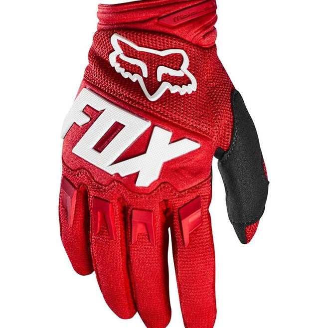 Fox Dirtpaw Red Glove Sarung Tangan Mtb Cross Enduro Offroad Original Terbaru