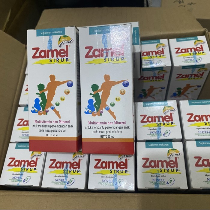 Terlaris Zamel syrup 60ml/ zamel sirup SALE