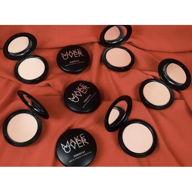 MAKE OVER Powerstay Matte Powder Foundation | Makeover Bedak Padat Com