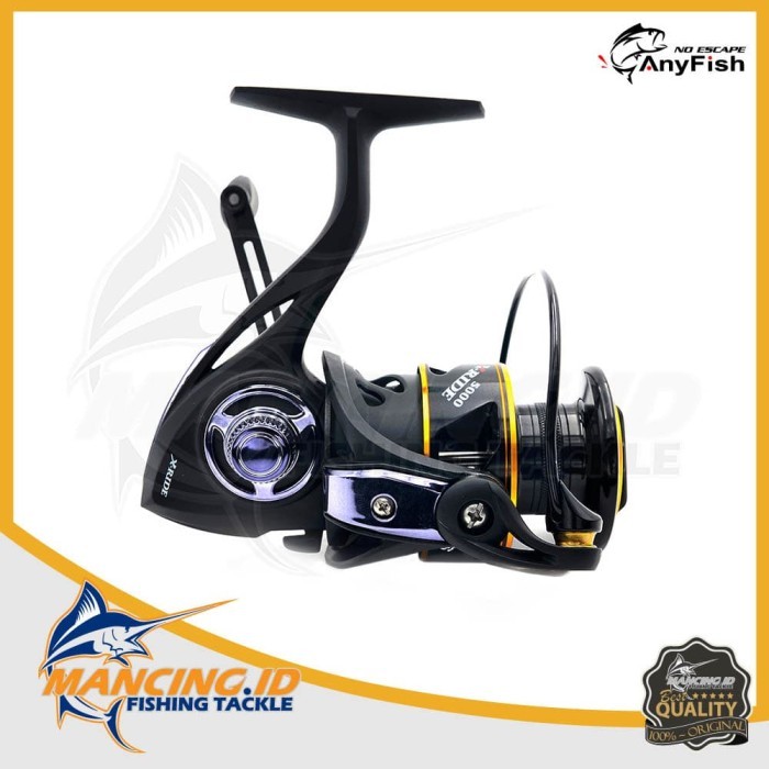 Paling Baik Alat Pancing Ikan Murah Fishing Reel Anyfish X-Ride 3000 Power Handle