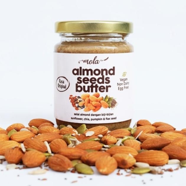 

Mola Almond Seeds Butter Selai Kacang Almond