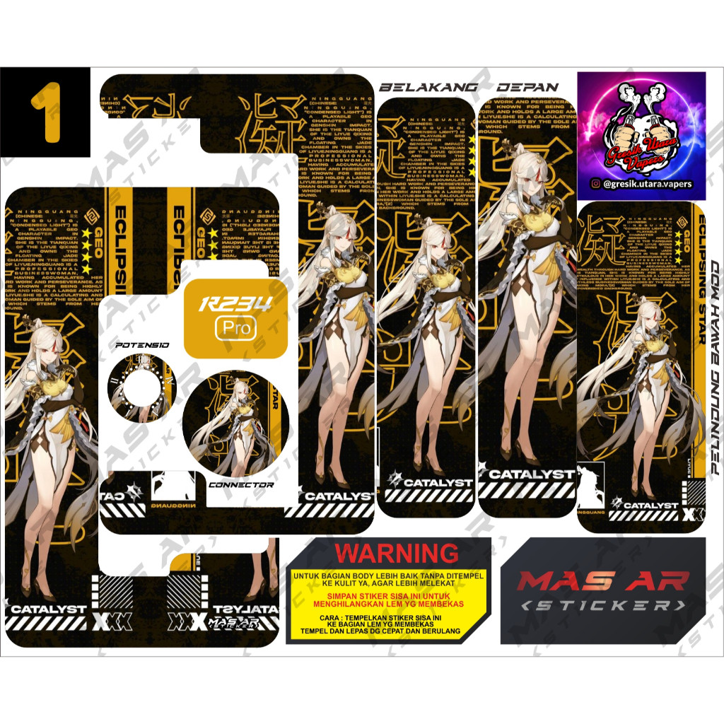 

Wrap* Stiker Inner Daleman R 234 Pro Anime Version 1 Wrap Skin Stiker Garksin CUSTOM Gratis (2pcs)