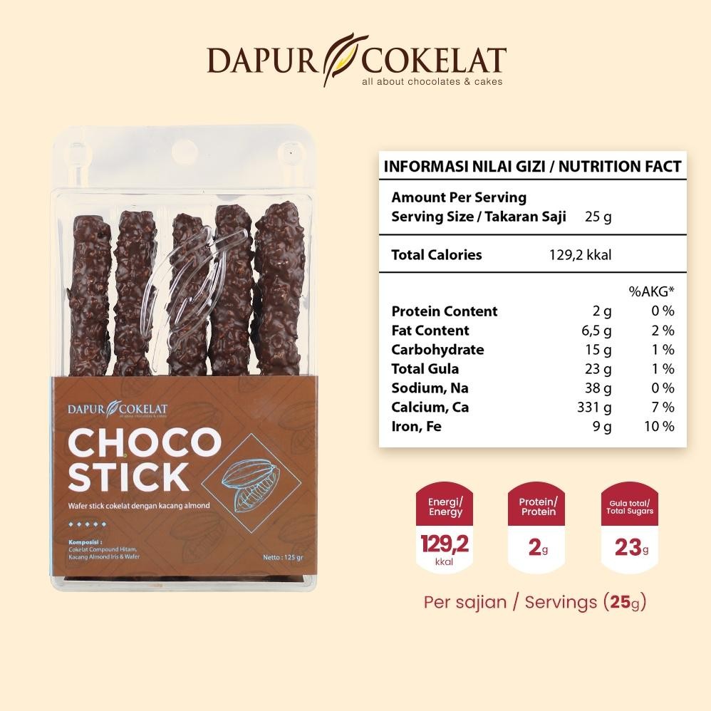 

CR - DAPUR COKELAT - Choco Stick | Cemilan Biscuit Wafer Coklat Sehat Tanpa Pengawet TERLARIS