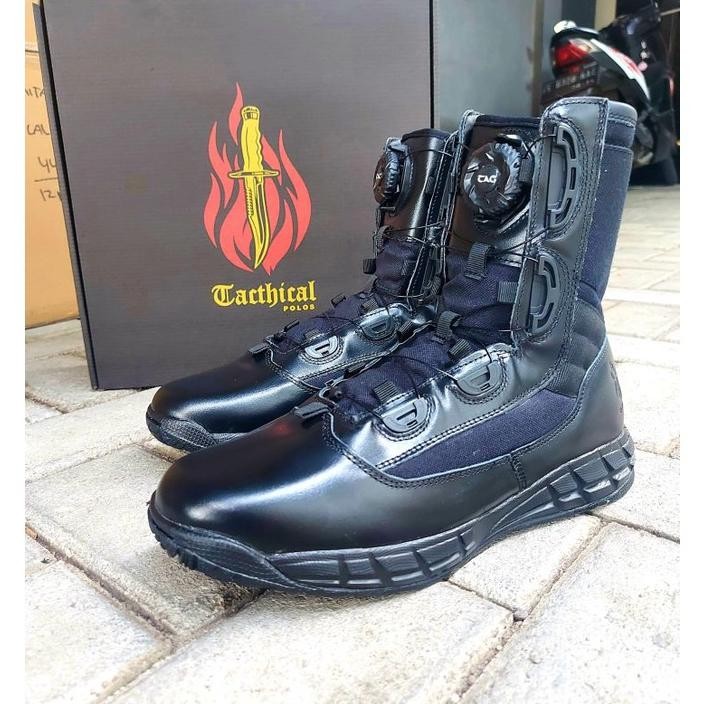 Sepatu Polisi Pdl Pdh Satpam Satpol Pp Tactical Libra Xtrack Tali Putar Pria Keren