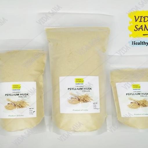 

Psyllium Husk 98% Pure - Halus 500Gr New