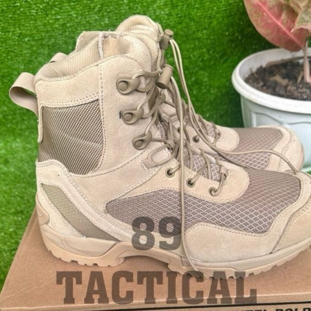 Sepatu Polisi Pdl Pdh Satpam Satpol Pp Tactical Polri Pria Keren