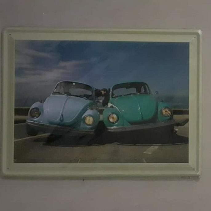 

Poster Collector Metal Signs VW Volkswagen Beetle Kombi Samba T2