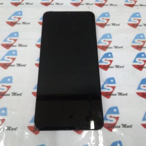 Lcd Full Assy Samsung A12 A125 Black Ori Copotan