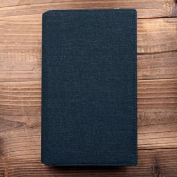 [BETA STORE] Dompet Pria Dompet Kanvas Nilon Tebal JK011 Dompet Pendek Passport BOX - Biru