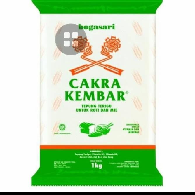 

Tepung Terigu Cakra Kembar Econo Dus (12 1Kg) Terbaru