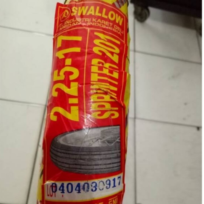 TERBARU - BAN LUAR SWL 225 17 SPRINTER LURUS BAN LUAR 225 17 SPRINTER SWALLOW