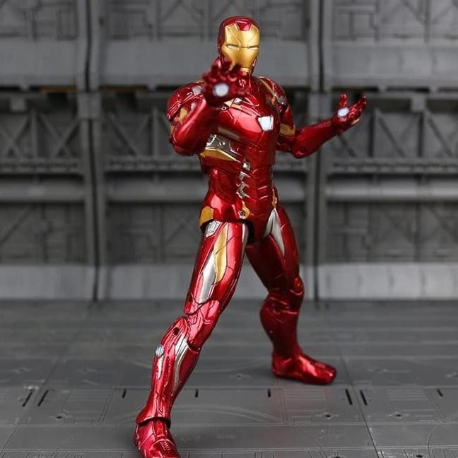 Iron Man Mark 46 Action Figure Marvel Legends Recast