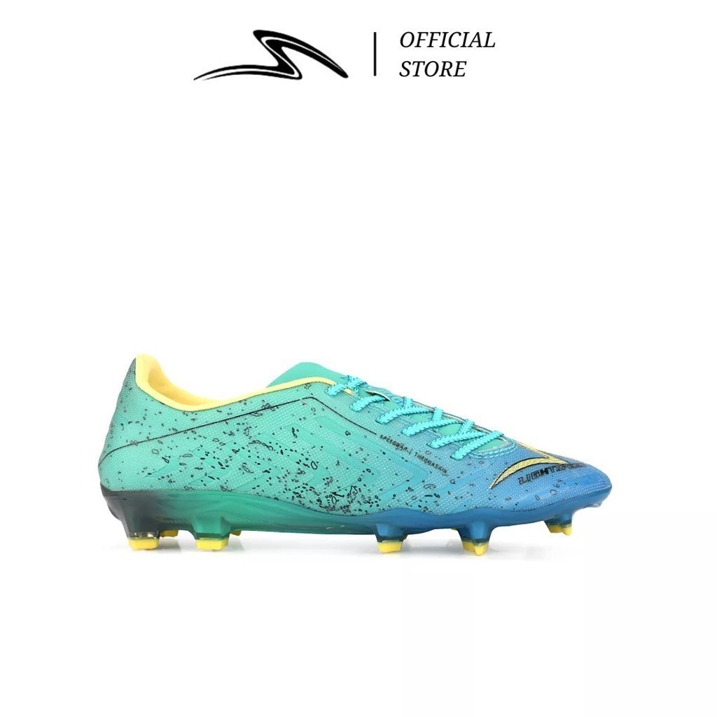 SPECS SEPATU SEPAK BOLA ACCELERATOR LIGHTSPEED 4 ELITE FG-AQUA GREEEN METHYL BLUE CUSTARD SPE102240