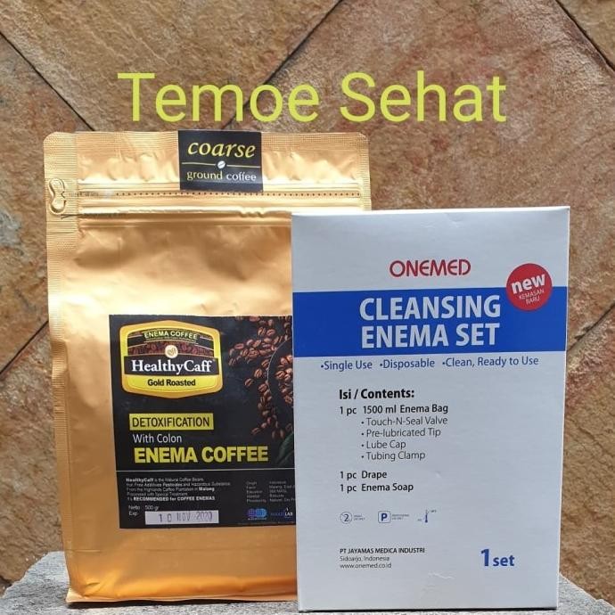 

Kopi enema paket lengkap (Golden/Light Roaast)