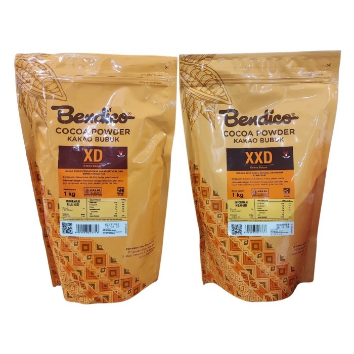 

ISH Coklat k Bendico XXD 1 Kg - Dark Black Cocoa Powder