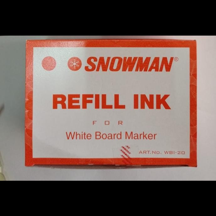 

tinta spidol whiteboard snowman / refill ink