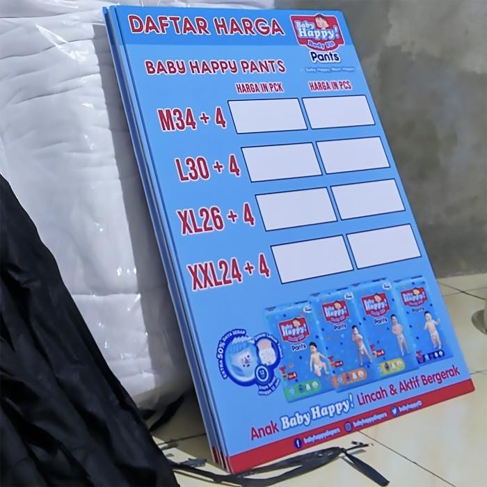 

Impraboard 60X80 Cm Plus Cetak Stiker