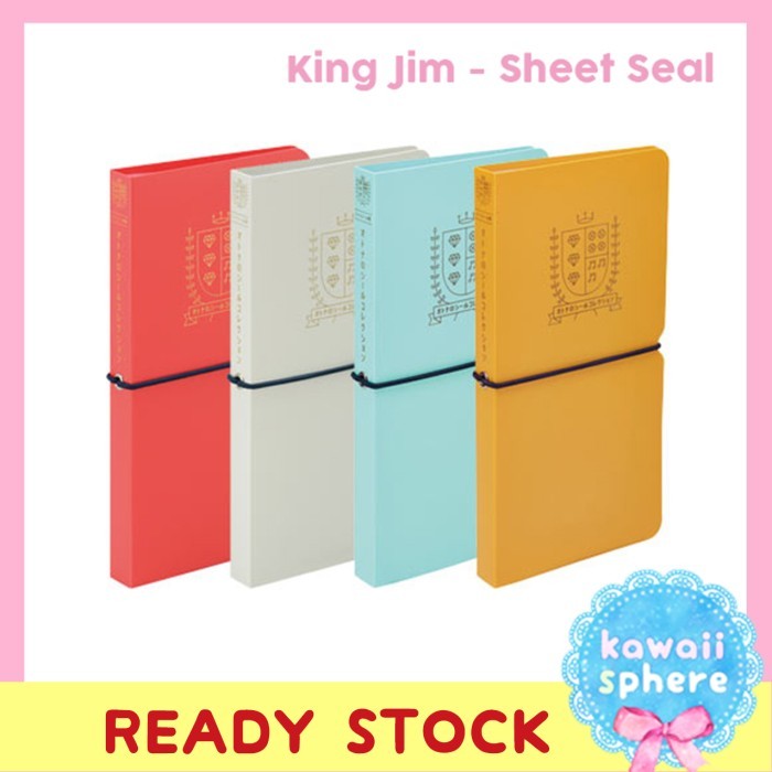 

King Jim Sheet Seal Album Otona no Seal Album stiker Ready Stock